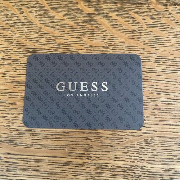 NWT New GUESS Black Rothenberg Monogram Clutch/Wristlet Bag Purse - Picture 6 of 6